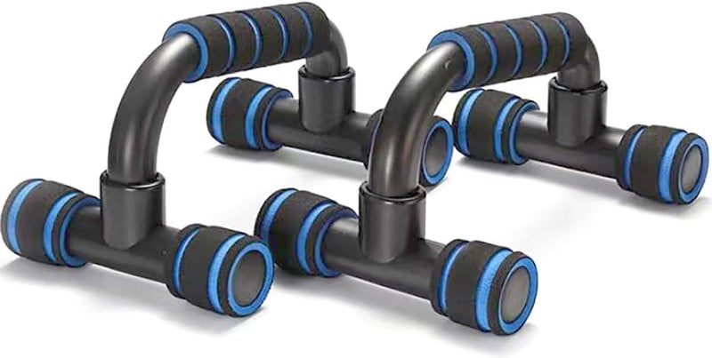 Cooplay 1 pair Push Up Bars for Home Gym Travelling Fitness Workouts Training Exercise - Image 1